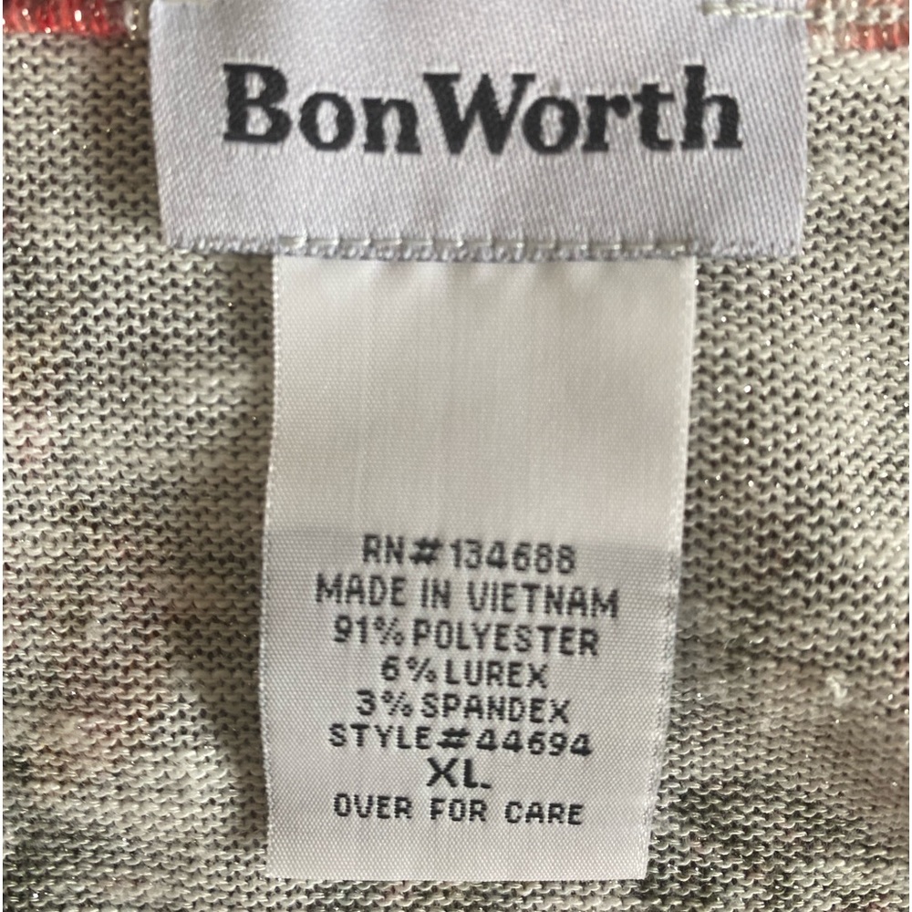 Bonworth top.  New without Tags. Size XL - Picture 7 of 7